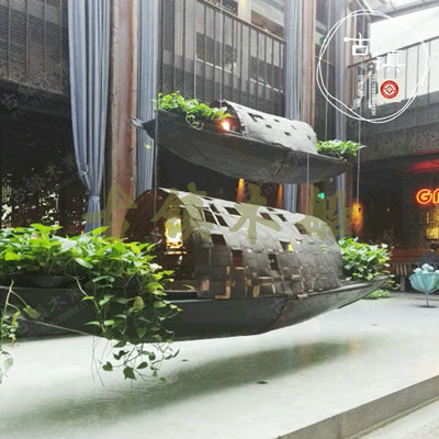 裝飾烏篷船